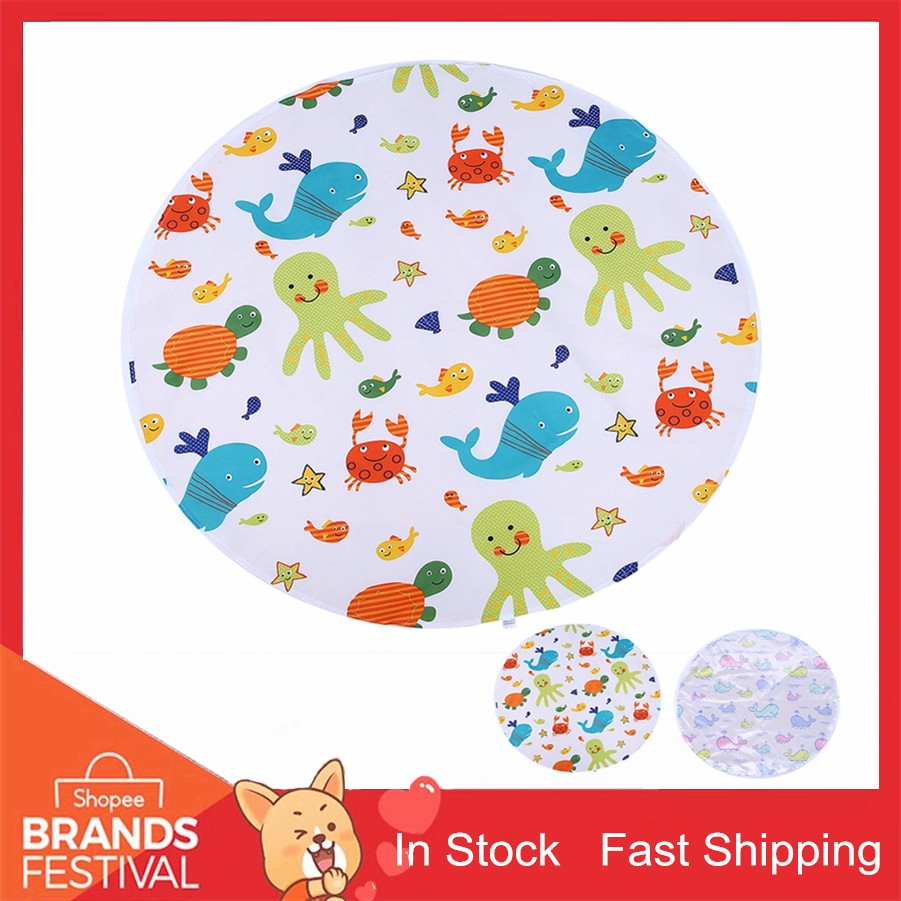 Multifunctional Non Slip Baby Splat Mat Spill Mess Mat For Under