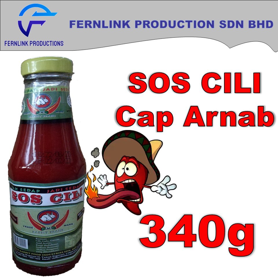 Sos Cili Cap Arnab 340g Chili Sauce Cap Arnab 340g Shopee Malaysia