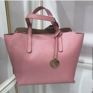 furla open saffiano leather tote