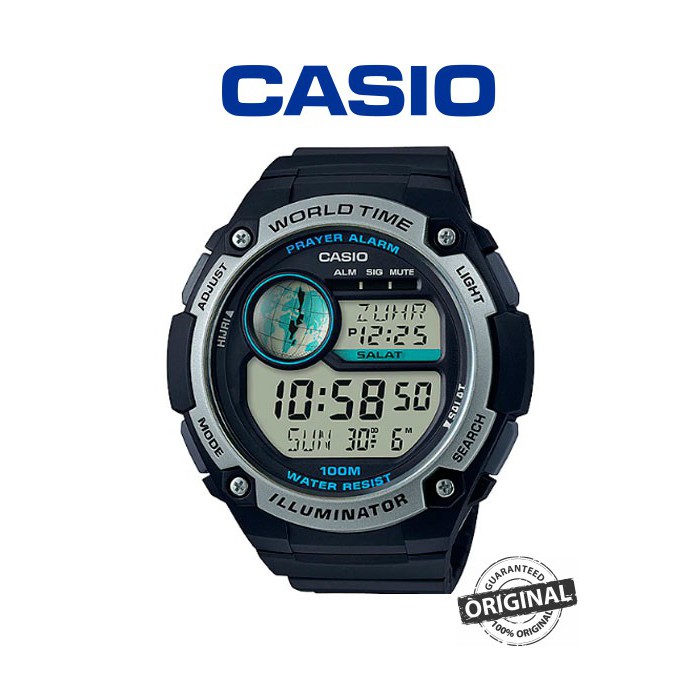 casio prayer time watch