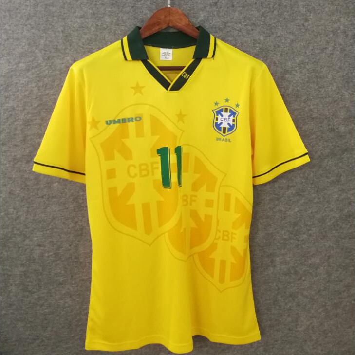 retro brazil jersey