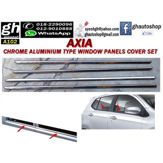 PERODUA VIVA sporty aluminium plate side step sill cover 