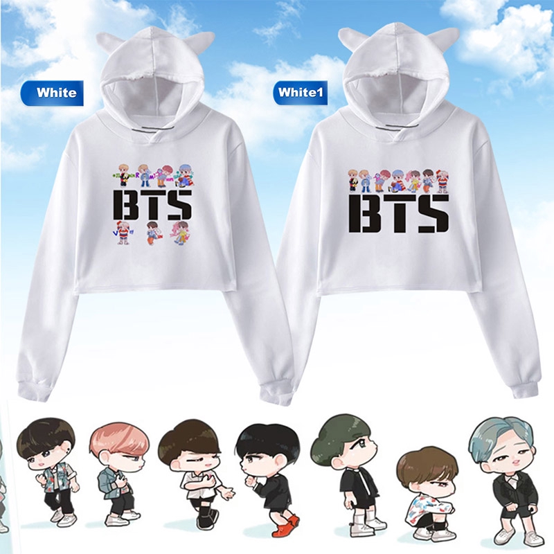 bts hoodie with cat ears