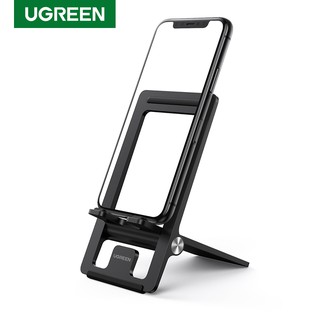 UGREEN Phone Stand Desk Foldable Phone Holder Portable Adjustable Video Call Hands-Free Mount Compatible with 4.7-7.2 iPhone SE 11 Pro Max XR XS 8 7,Samsung S20 A70 A10,Huawei