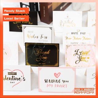 Hlh001 Diana Greeting Card Gift Kad Ucapan Thank You Valentine S Day Blessing Cards Happy Birthday Wedding Wishes Card Shopee Malaysia