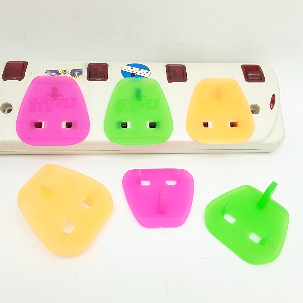 Multi 2 Pin to 3 Pin Converter Adaptor Safety Plug Key Shopee Malaysia