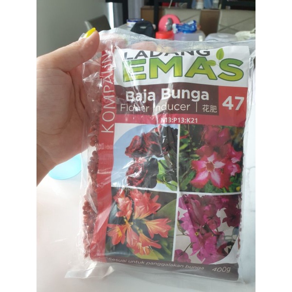Buy 开花肥 Bajabunga Readystock九点花肥料 Seetracker Malaysia