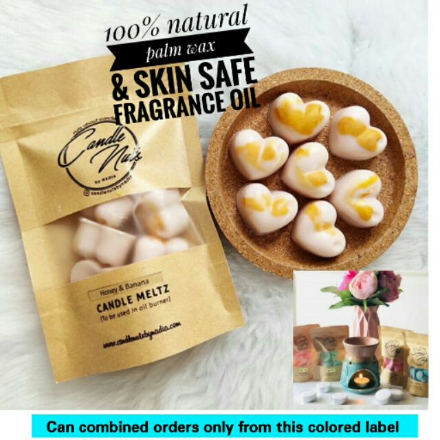 Honey & Banana Aroma Candle Melt ( Candle Nuts By Nadia ) / Candle for