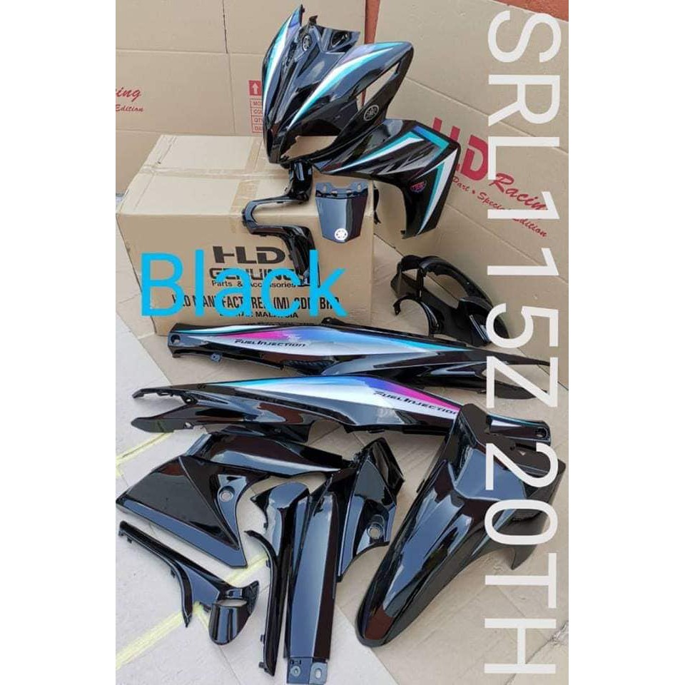 Coverset Lagenda 115z Carb 20th Anniversary Black 115 Lagenda Fi Juga Ada Shopee Malaysia