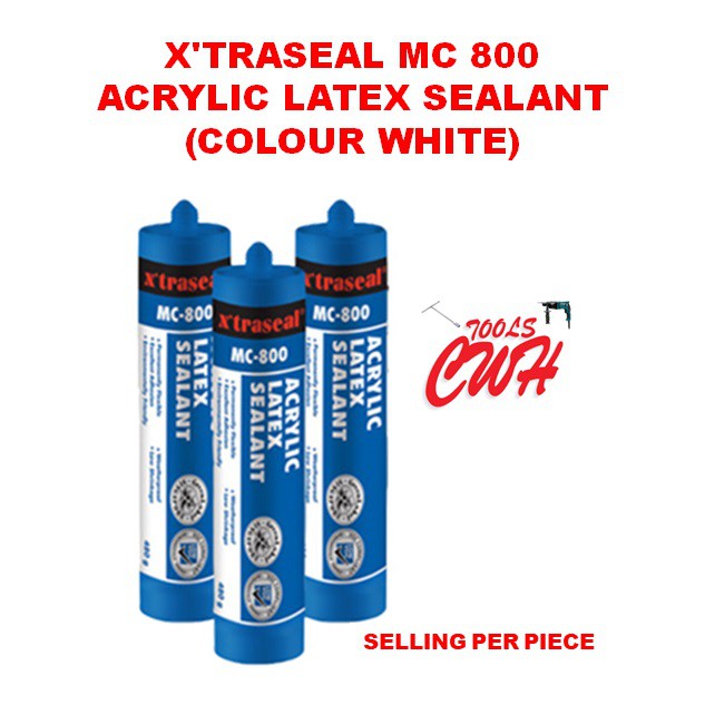 BORONG X'TRASEAL MC 800 ACRYLIC LATEX SEALANT (WHITE) MC800 Acrylic