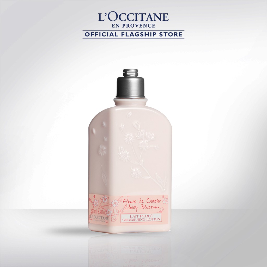 L'Occitane Cherry Blossom Shimmering Lotion 250ml Shopee Malaysia