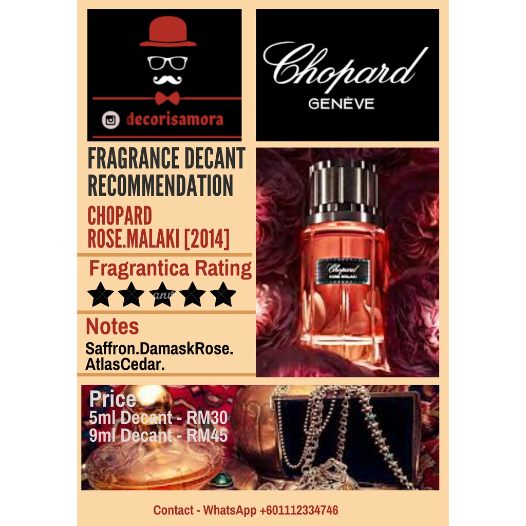 chopard rose malaki