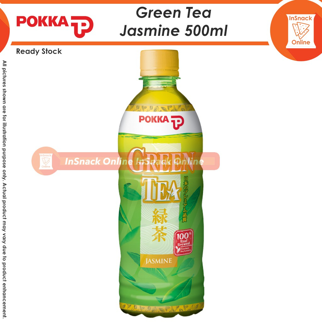 Pokka Green Tea Jasmin 500ml Shopee Malaysia