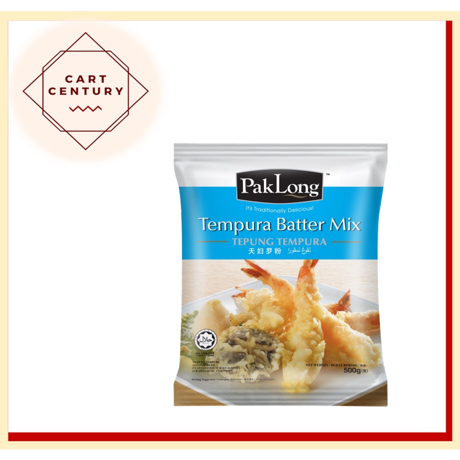 *HALAL* Pak Long Tempura Batter Mix 500g FREE BUBBLE WRAPPING SERVICE