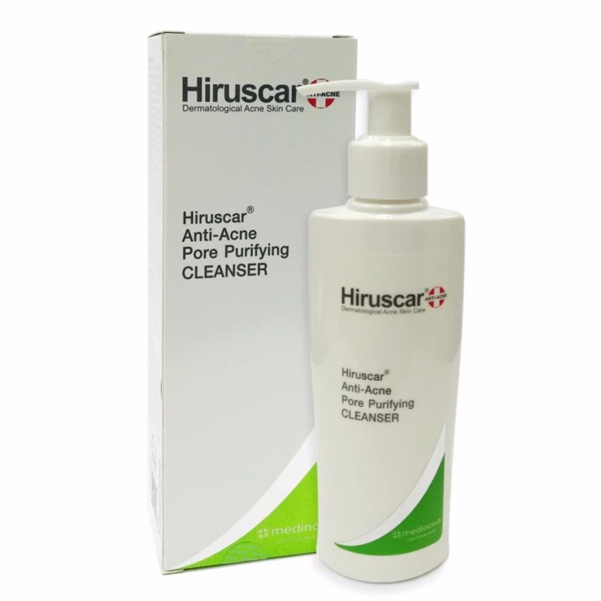 hiruscar dermatological acne skin care
