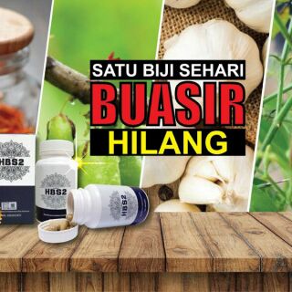 HBS2 UBAT BUASIR SECARA TRADISIONAL AMAT BERKESAN  Shopee 