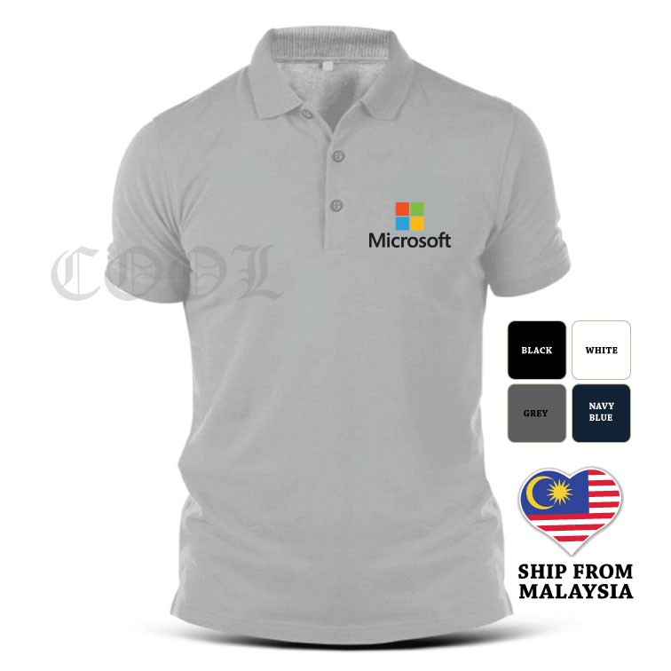 microsoft polo shirt