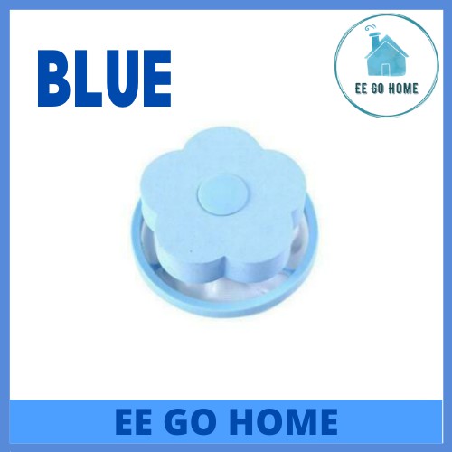 EE Go Home Ready Stock Reusable Washing Machine Floating Lint Mesh Trap Bag Catcher Filter Net Pouch