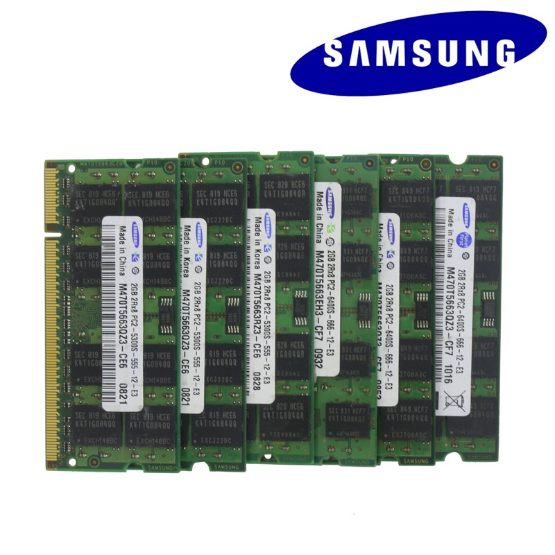 Samsung Laptop Memory Ddr2 Ddr3 2gb 4gb 8gb 667 800 1066 1333 1600mhz 0pin 4pin Sodimm Notebook Ram Shopee Malaysia