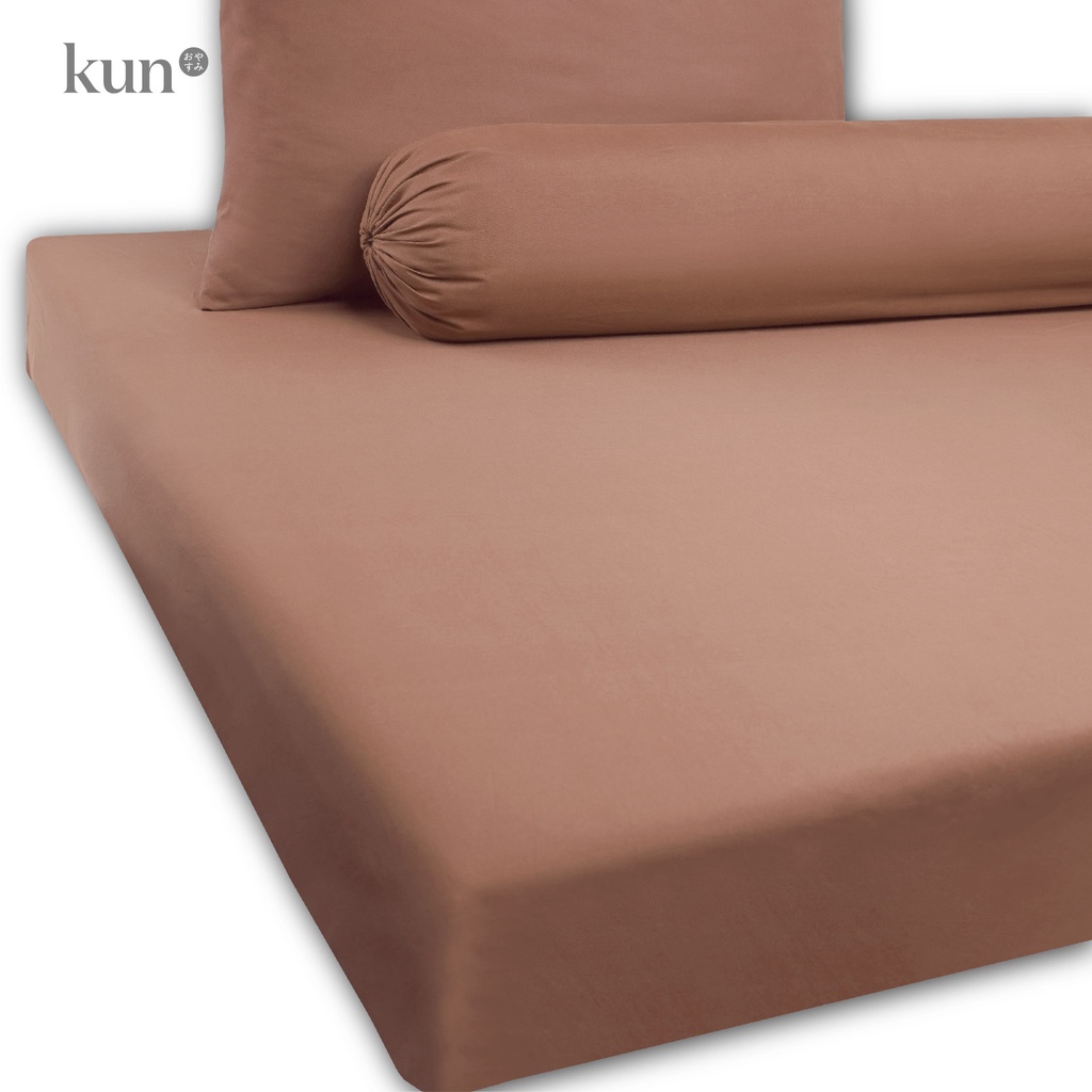KUN 12 Colors Premium Fitted Bed Sheet / Cadar Tilam Getah Keliling (Single / Super Single / Queen / King) #4