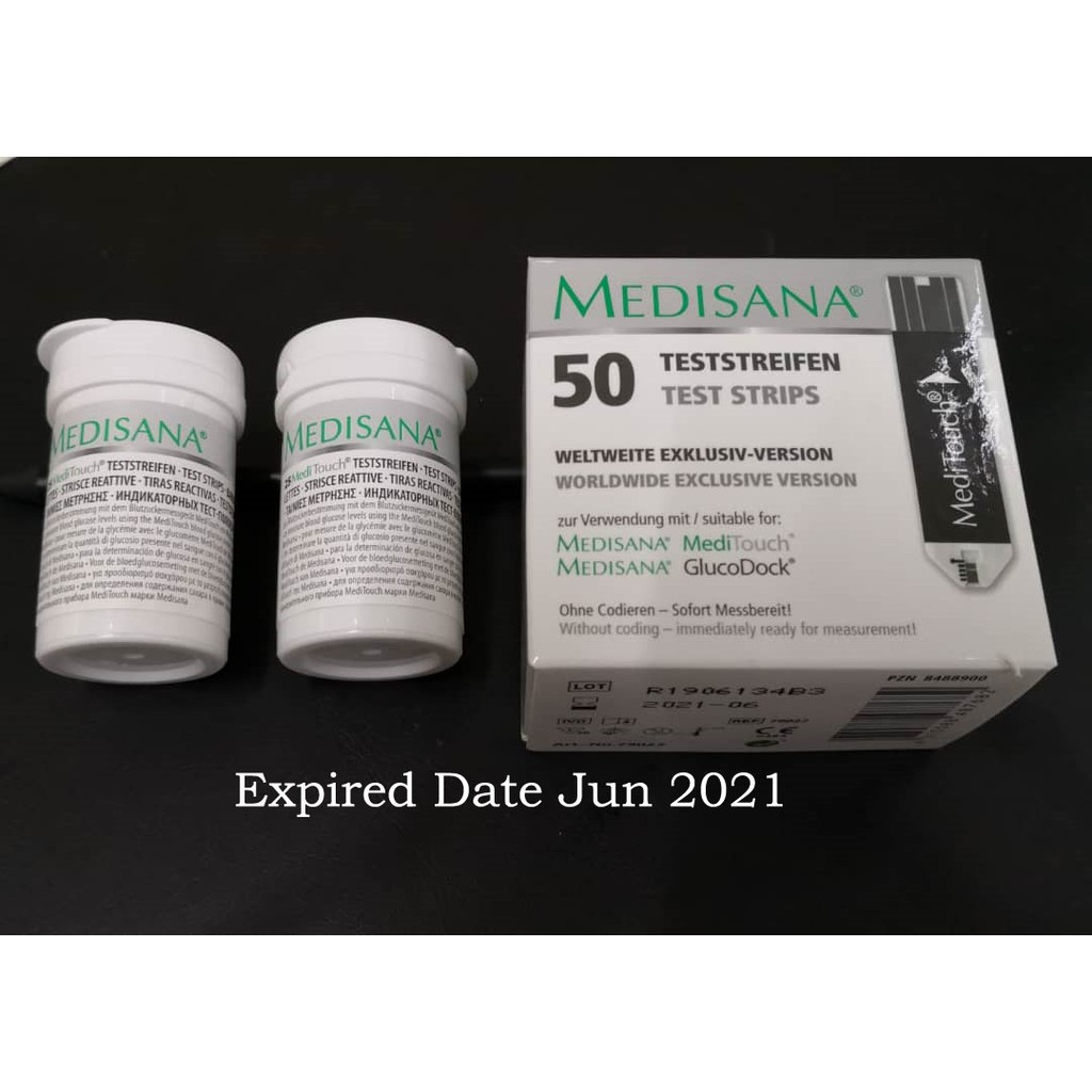 Herinnering Infecteren Heel Medisana Meditouch Test Strips 25's Exp Jun 2021 | Shopee Malaysia