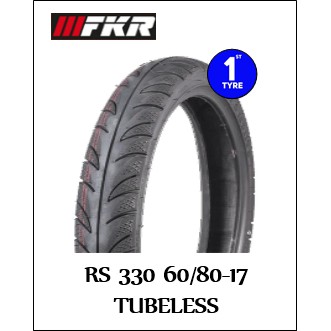 Tayar Fkr Tubeless Tyre Rs330 D Monte 60 80 17 Diamond Shopee Malaysia