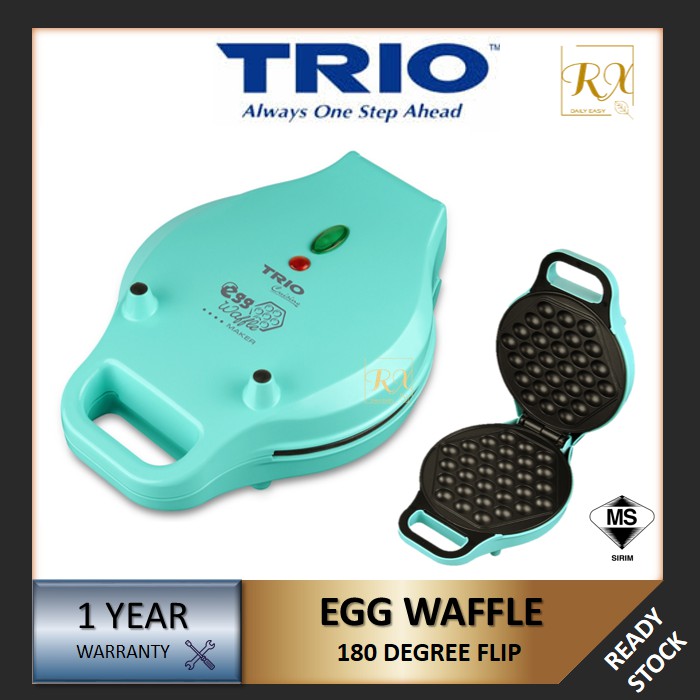 [BUBBLE WRAP] TRIO FLICK EGG WAFFLE MAKER TEW-230 TEW230