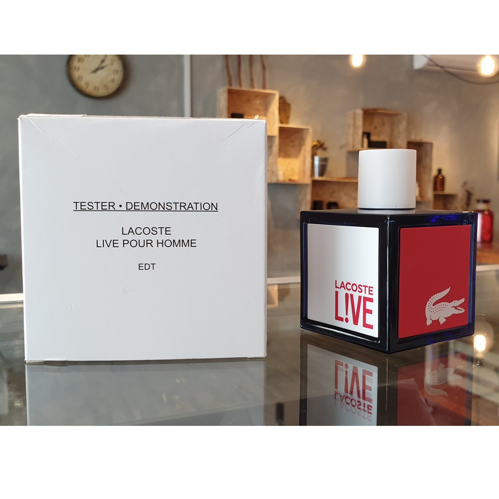 ORIGINAL TESTER UNIT Lacoste Live Pour Homme EDT 100ml perfume for | Malaysia