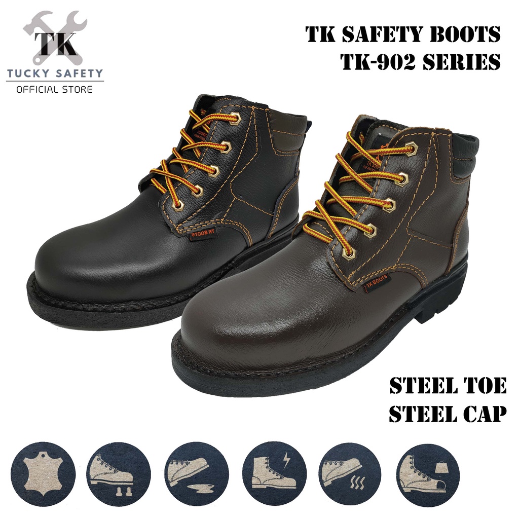 TK902 SERIES TK MEN'S SAFETY SHOES / HEAVY DUTY WORKING SHOES / KASUT