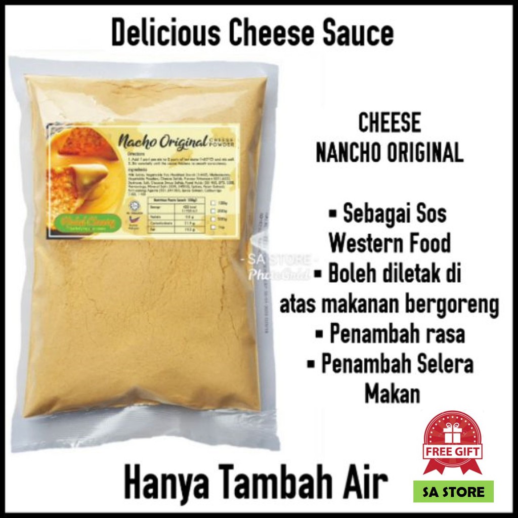 HALAL CHEESE POWDER 🎁 / NACHO ORIGINAL & SPICY/ SOS CHEEZY WEDGES KFC