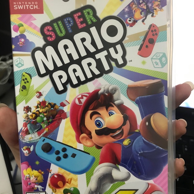 mario party switch used