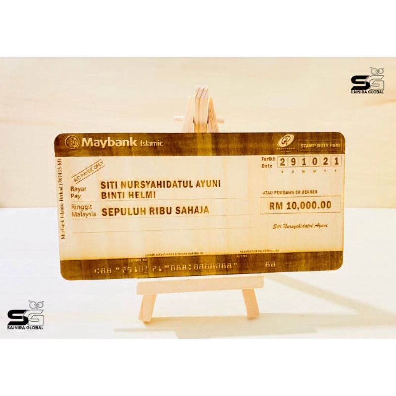 mock-up-cheque-wood-cek-hantaran-ukir-engrave-replika-cek-cheque