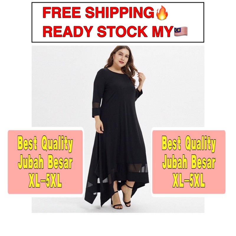 jubah plus size 2019