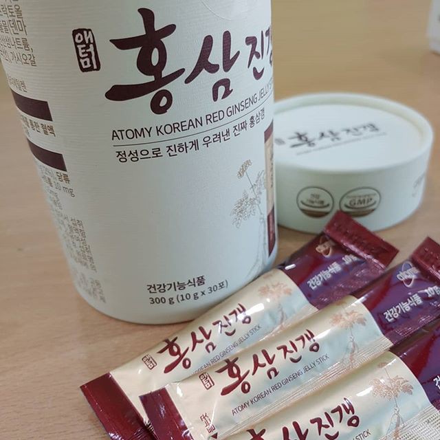 Korea Atomy Red Ginseng jelly stick 300g (10g x 30 sticks) Shopee