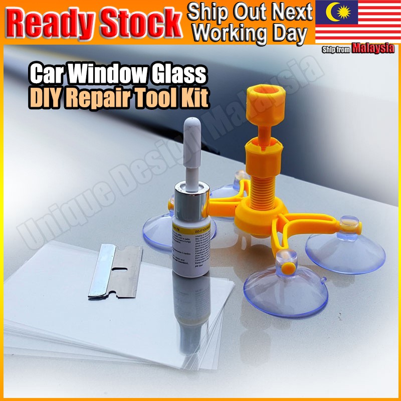 Car Window Glass Crack Chip Windscreen Windshield Mirror ...