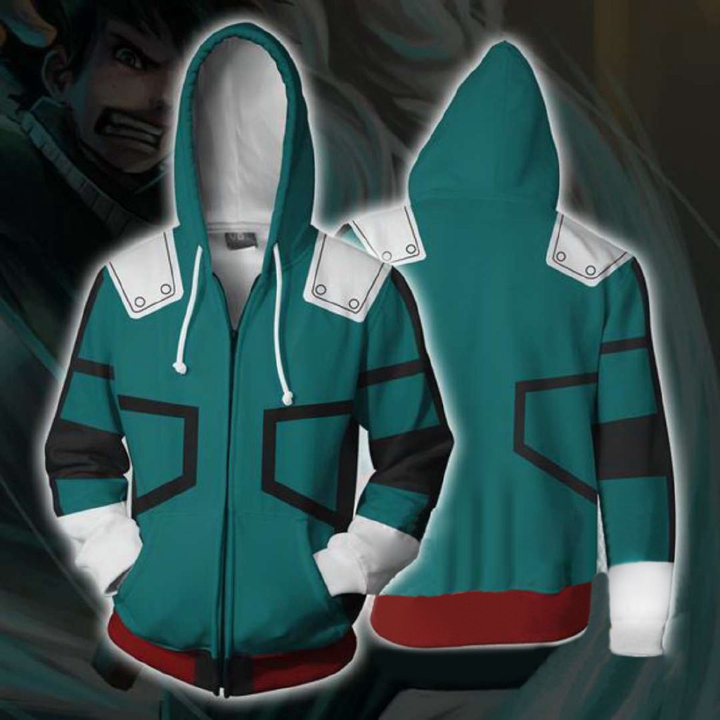 my hero academia hoodie deku