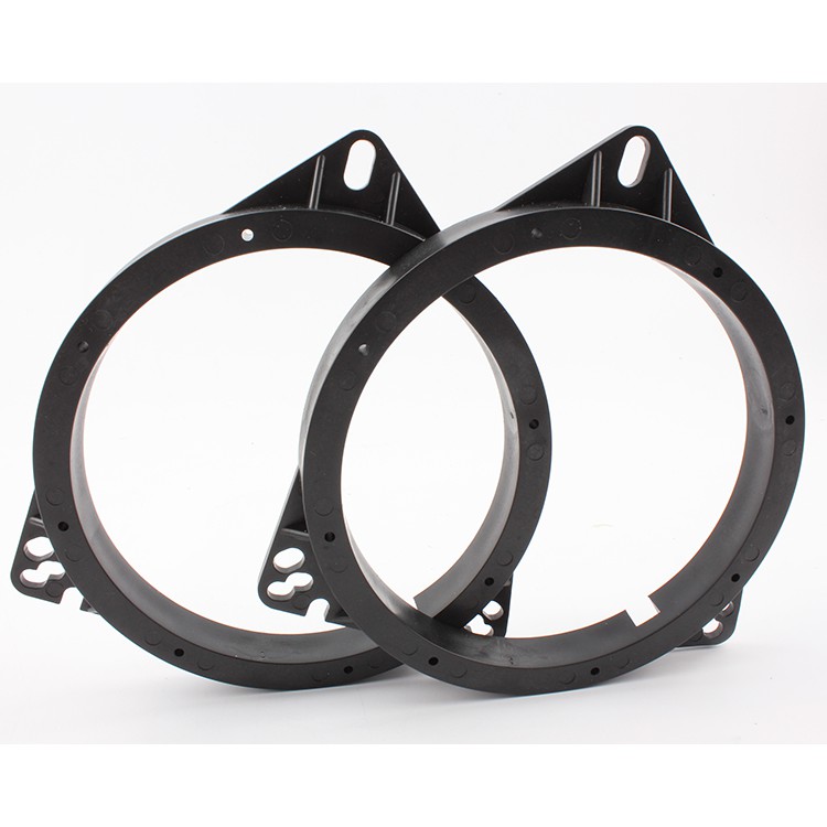 2pcs 6.5" Car Audio Stereo Speaker Adapter Mount Black Spacer Rings