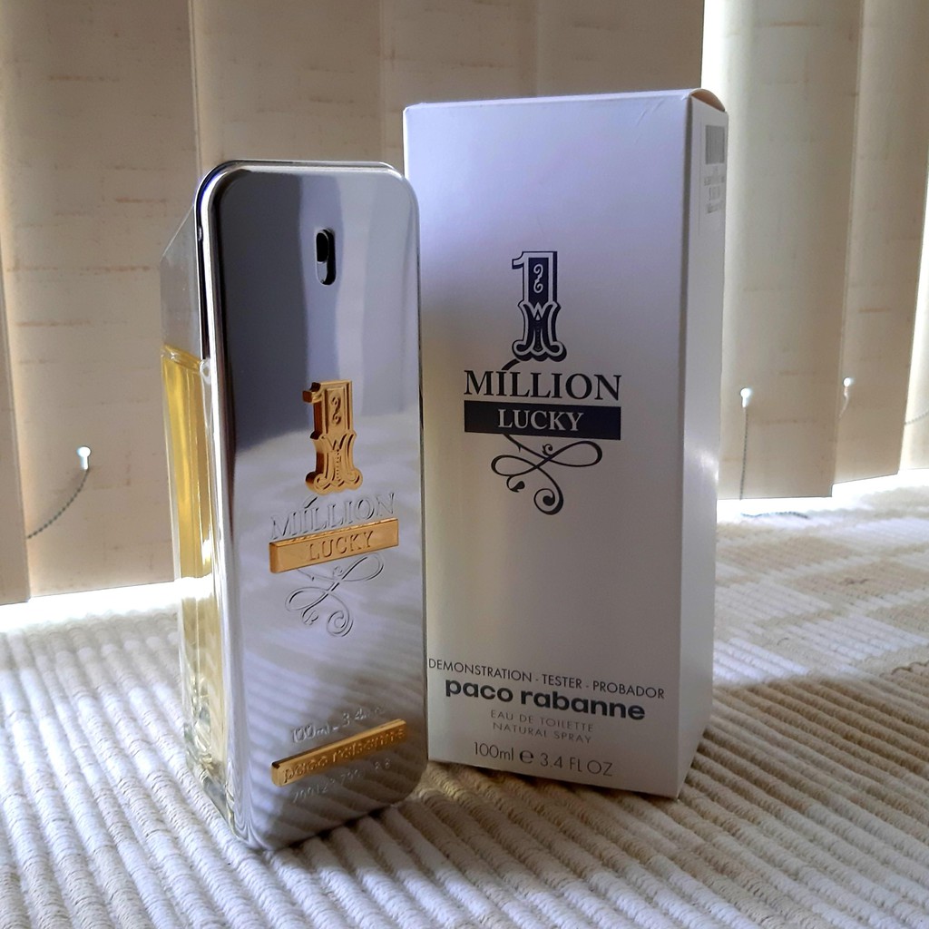 Tester Box Paco Rabanne 1 Million Lucky Edt 100ml Shopee Malaysia