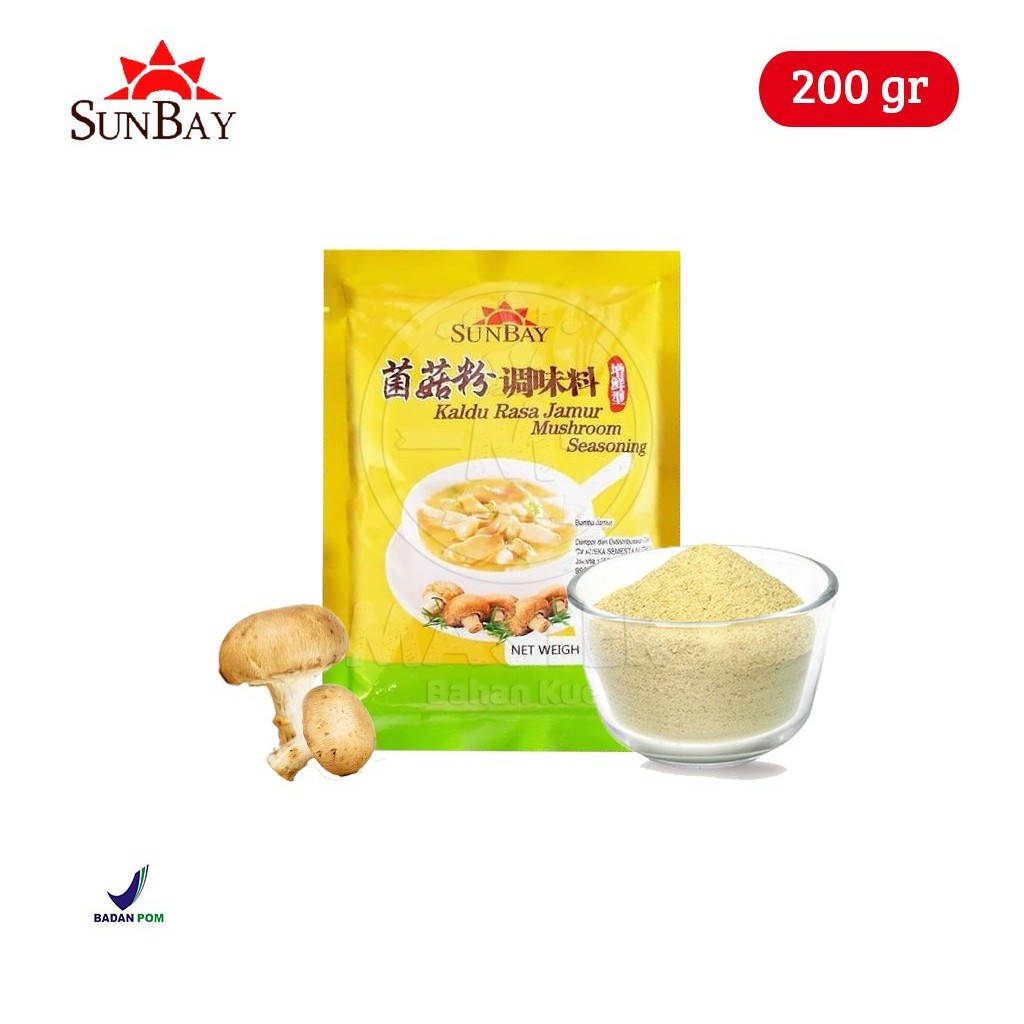 Sunbay Mushroom Broth Mushroom Seasoning Powder 200 Gr Shopee