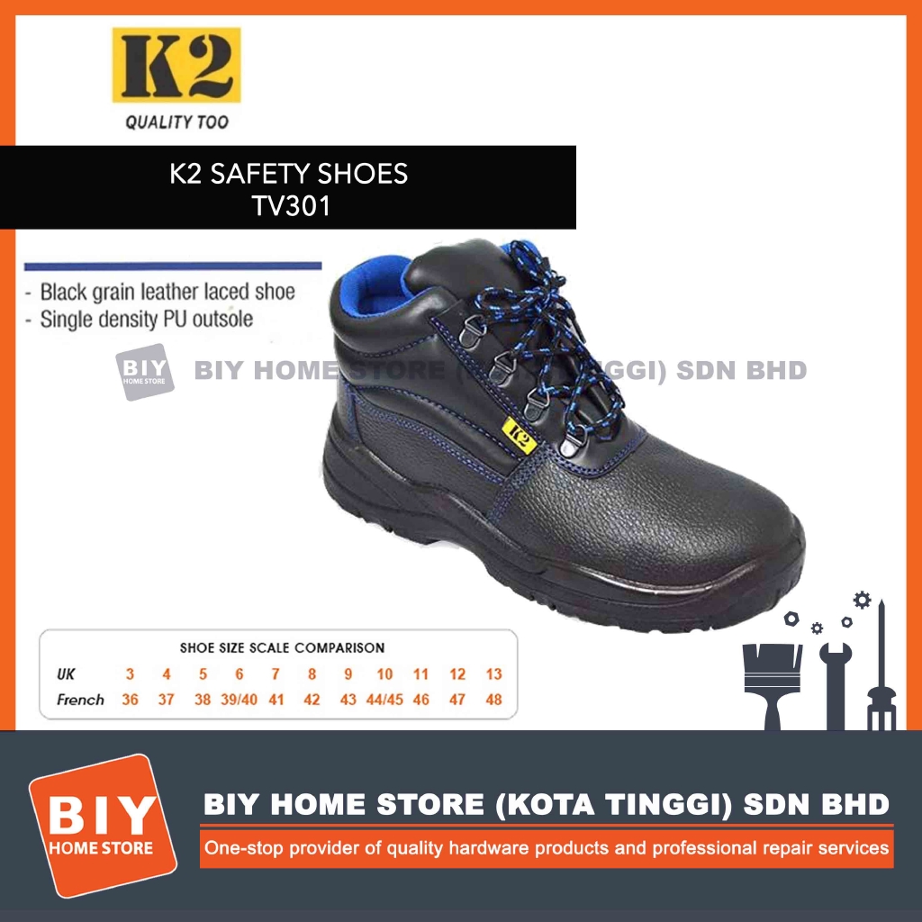 K2 SAFETY SHOES TV301 Shopee Malaysia