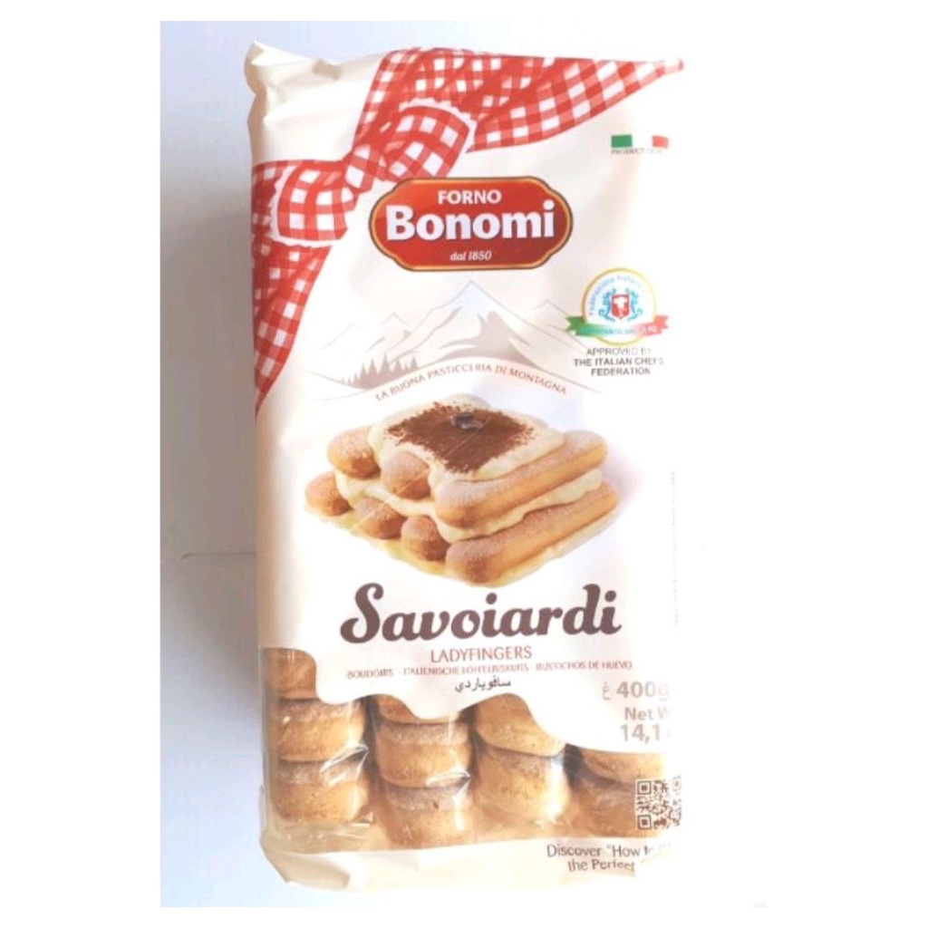 Forno Bonomi sponge fingers lady fingers 400gm tiramisu cake / 蛋糕手指饼