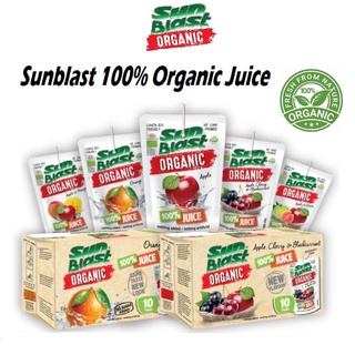 Sun Blast Organic 100% Juice 200ml
