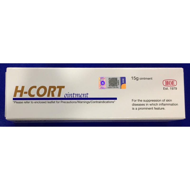 H Cort Ointment 15g Exp Date 1 23