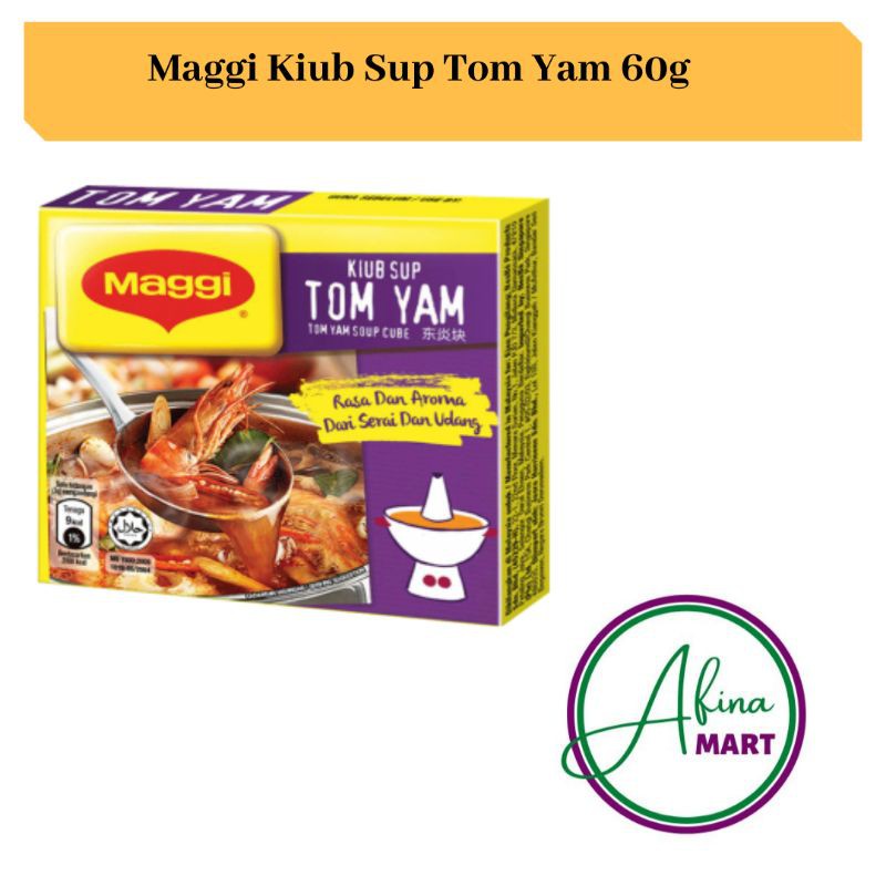 Maggi Kiub Pati Tomyam 60g Shopee Malaysia