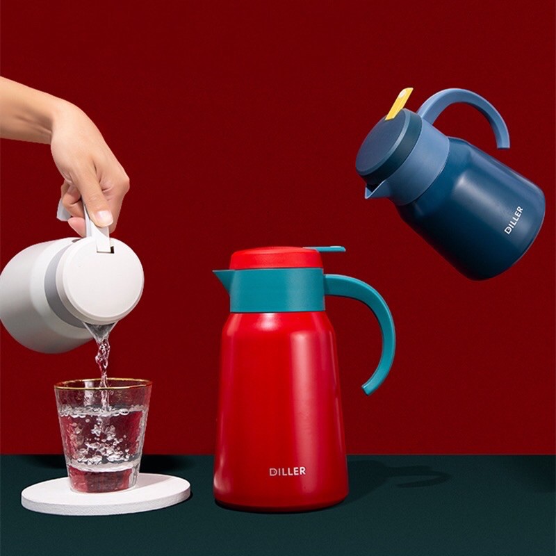 Diller Thermos Flask Stainless Steel Water Jug / Kettle 800ml (8931) Shopee Malaysia