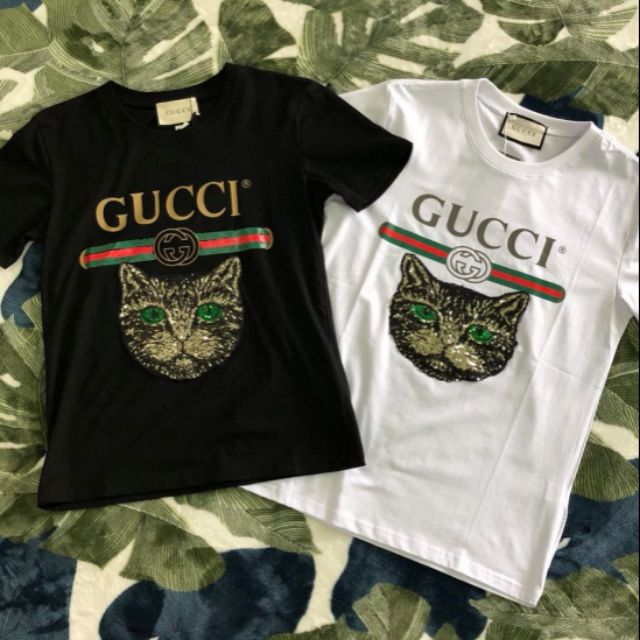 gucci t shirt with cat