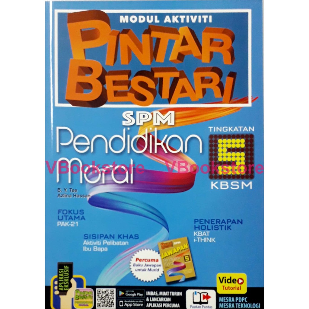 Ready Stock Sasbadi Pendidikan Moral Modul Aktiviti Pintar Bestari Tingkatan 5 Spm Vbs