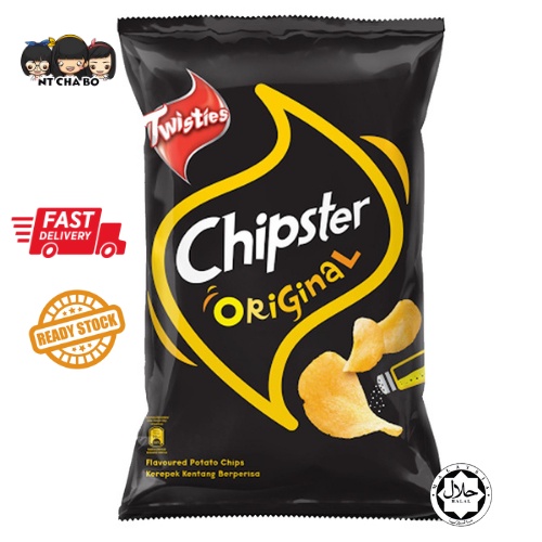 Twisties Chipster Original Flavoured Potato Chips 160g Ready Stock NT ...