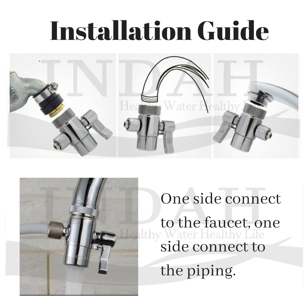 Adaptor Suitable For Am Way E Spring Water Filter Used 2 Way