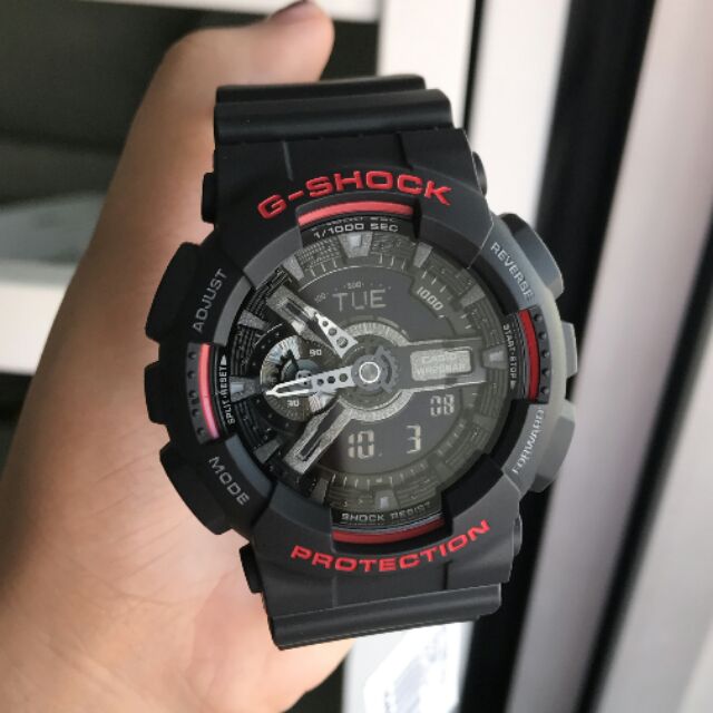 Casio G Shock Ga 110hr 1adr Twin Tone Colour Analog Digital Watch Shopee Malaysia
